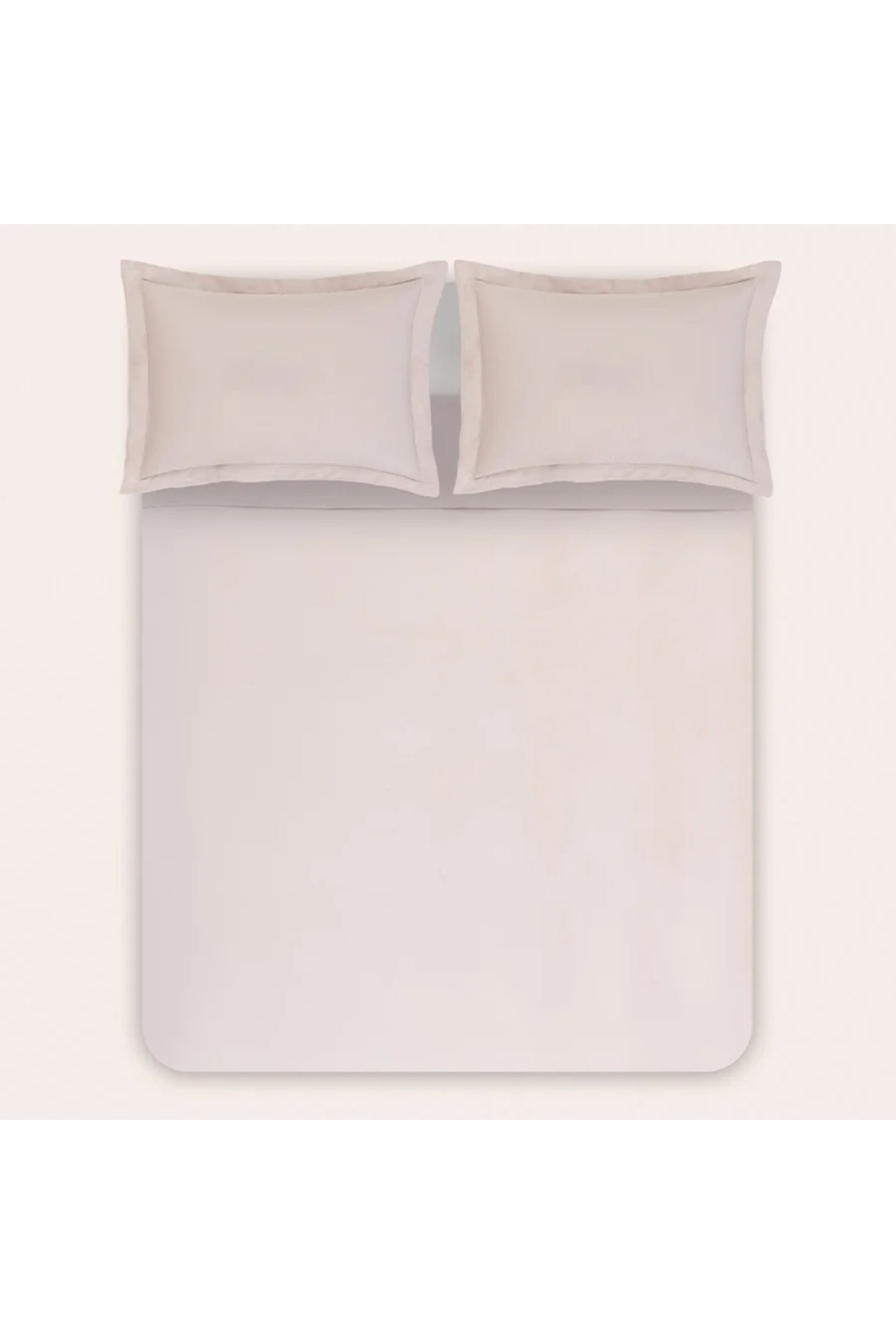 %100 Pamuk Saten Nevresim Seti 240x220 cm Gri - Lia Serisi