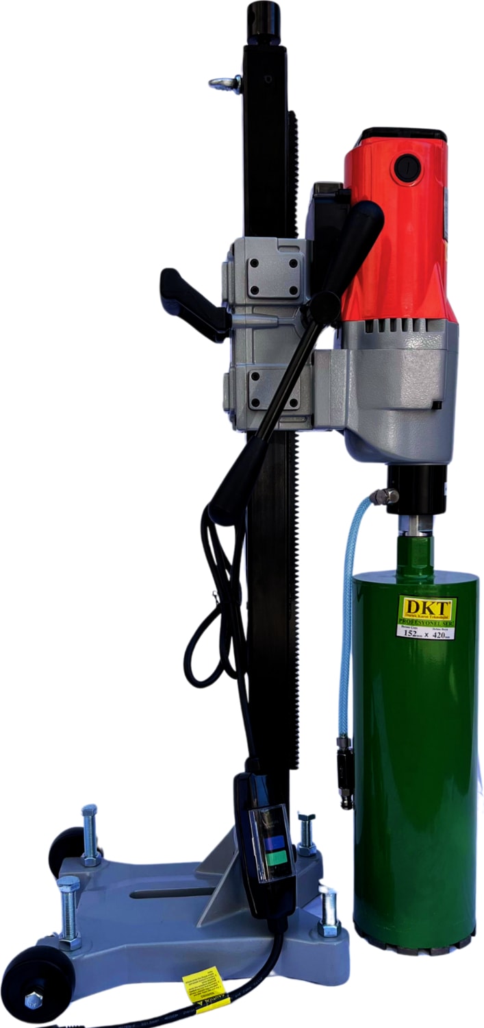 255C Sabit Sehpalı Karot Makinası 2800W 2 Vitesli
