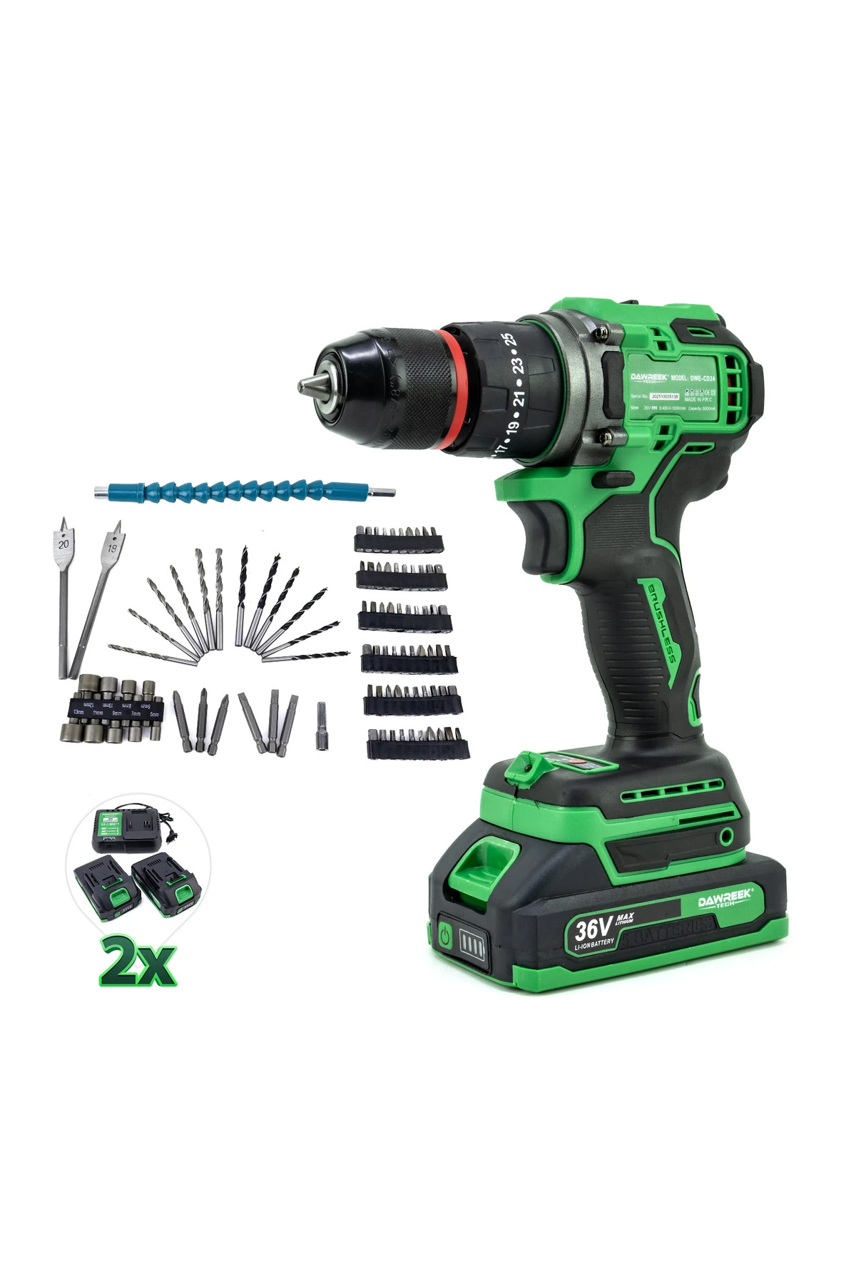 10mm Green Kömürsüz Vidalama