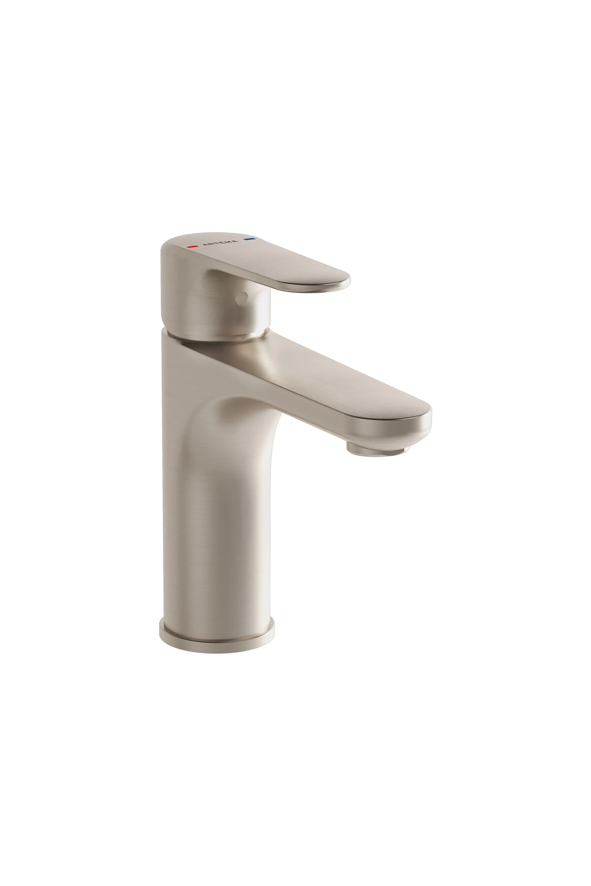 Root Round A4270634 Yüksek Lavabo Bataryası, Fırçalı Nikel