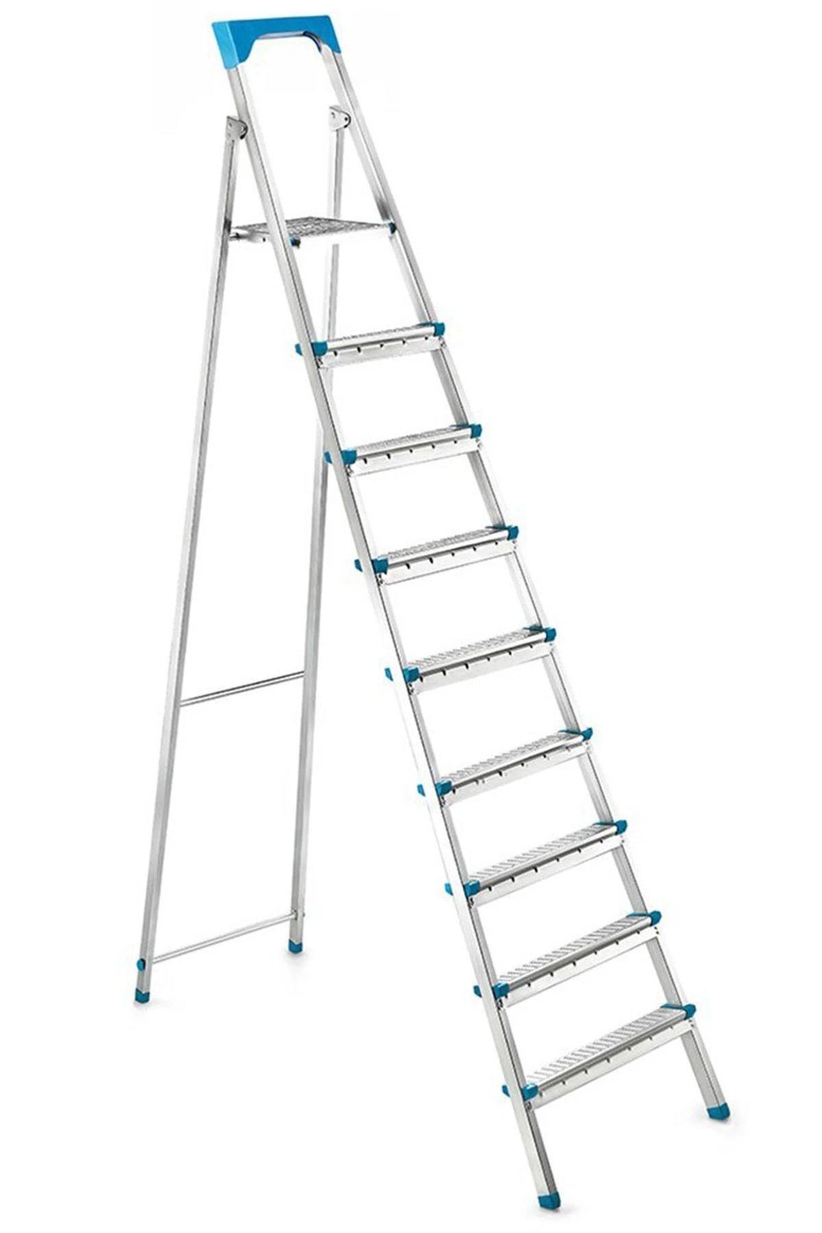 Gı 200 8+1 Basamaklı Katlanır Alüminyum Merdiven