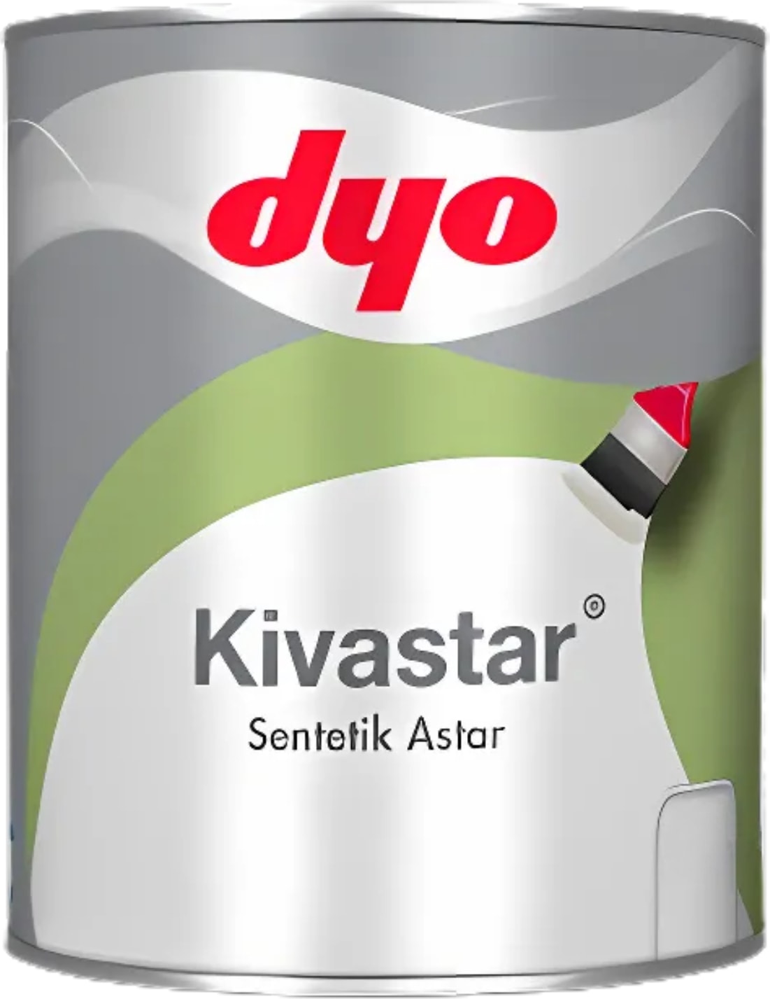 Kivastar Sentetik Beyaz Astar 0,75L - 2,5l | Metal ve Ahşap Yüzeyler Için