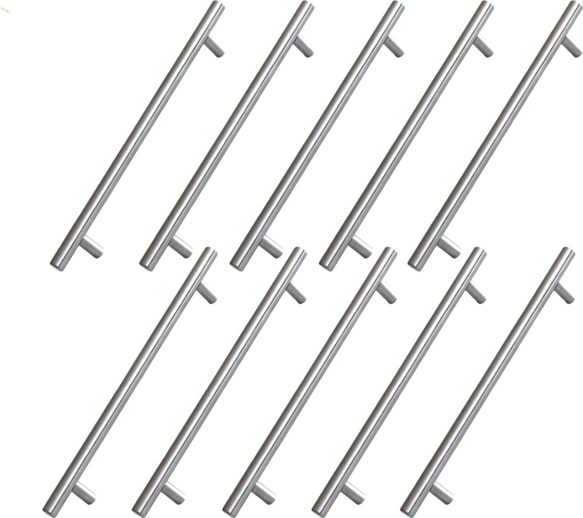 Alteta 128 mm Inox Metal 10 Adet Mobilya Mutfak Çekmece Dolap Dolabı Kapak Kulpu Kulbu Kulpları