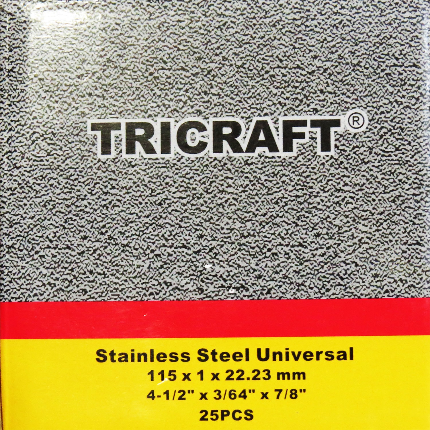 Inox Metal Kesici Taş 115x1.0x22 mm 25'li