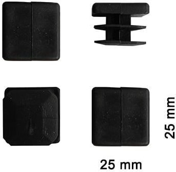 Kare Profil Iç Tapa 25X25 mm 4 Adet