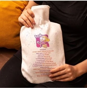 Hediyesepeti Başak Burçlarına Hediye Esprili Sıcak Su Torbası - Tasarım Kılıflı Termofor - El Ayak Isıtıcı