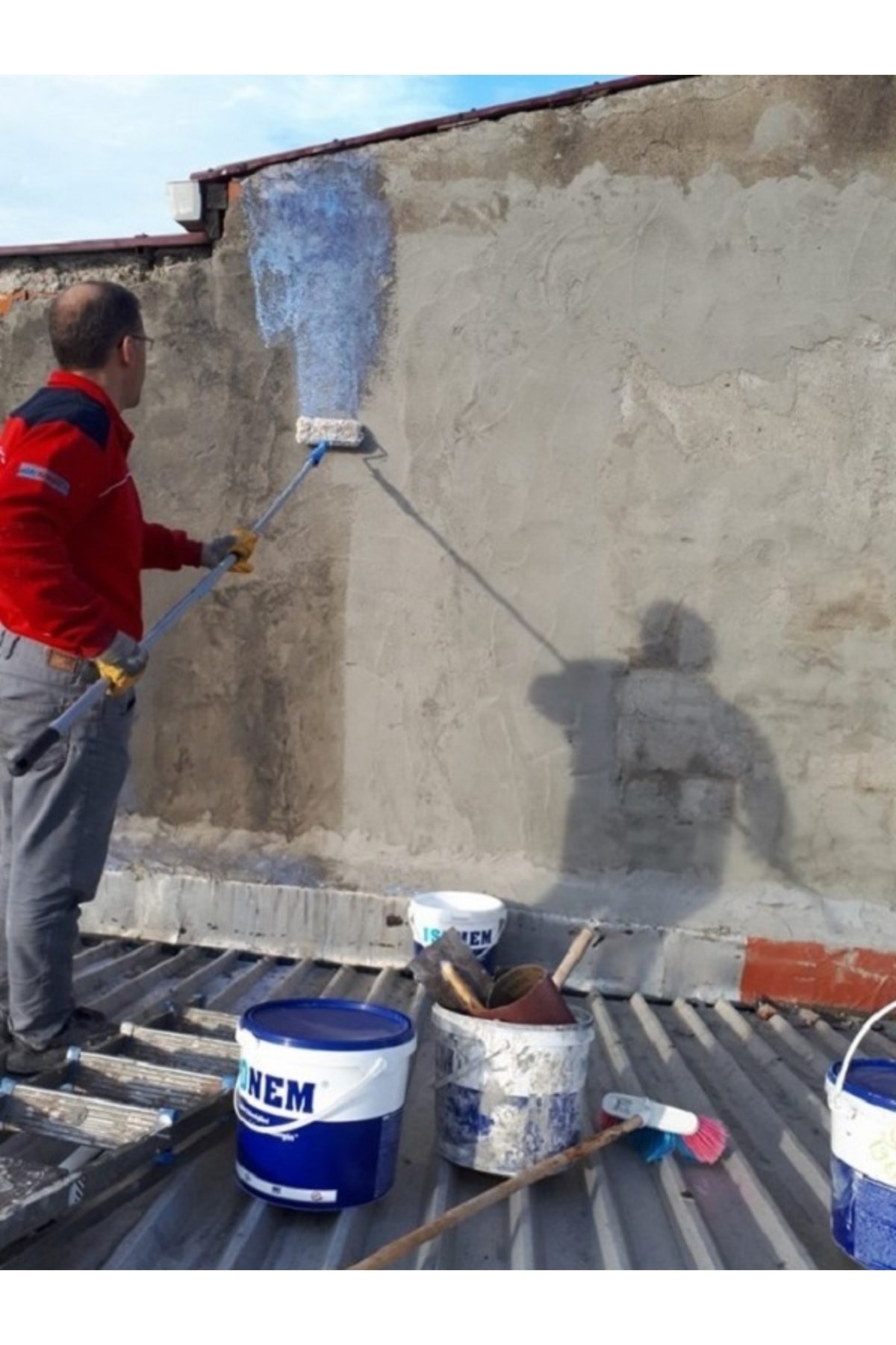 İZMİR FIRÇA Epoksi Rulo 10 cm Isonem Ms 82 ve Thermal Paint Için Epoksi Rulo