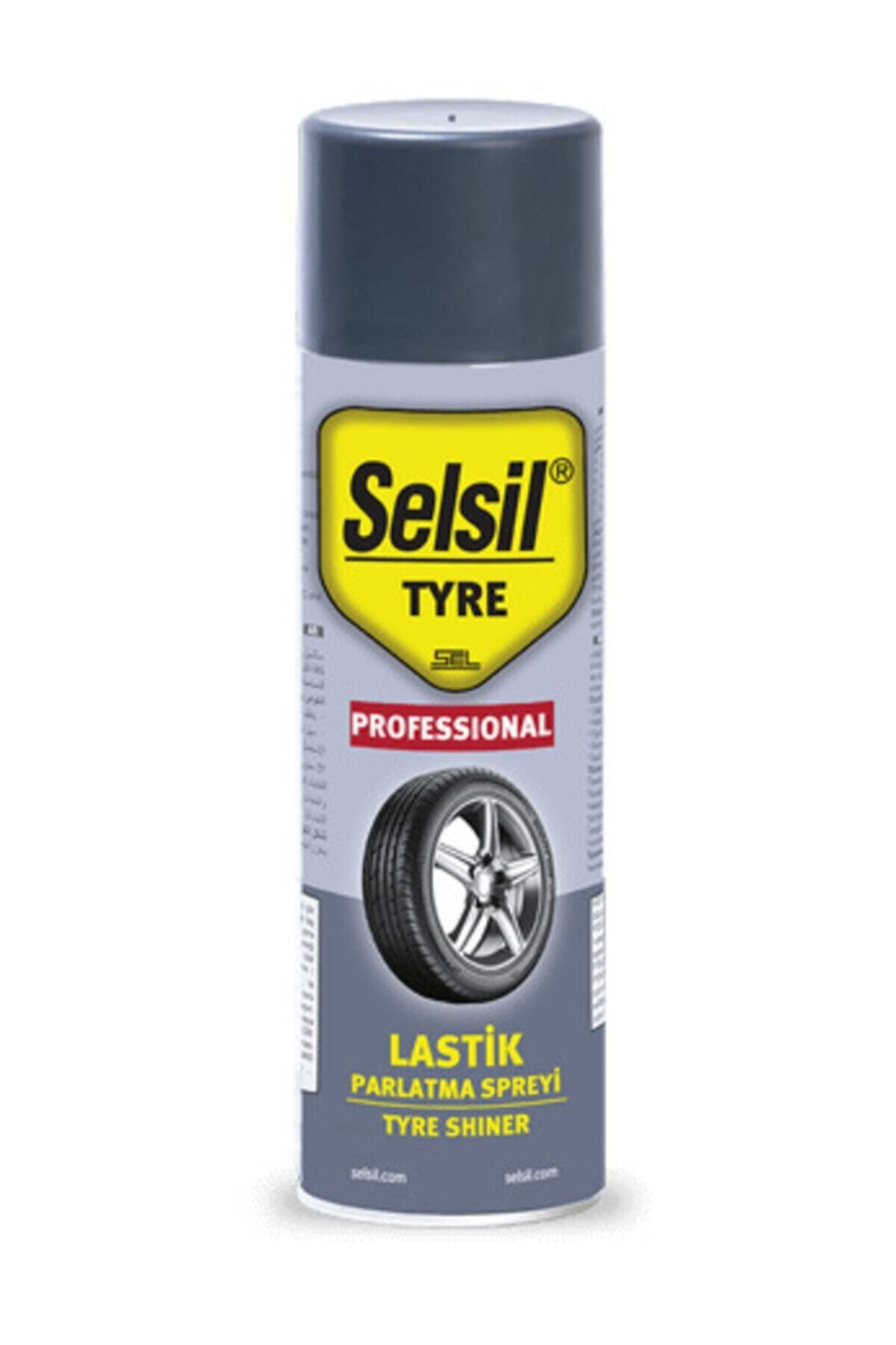 SELSİL Silikon Lastik Parlatma Spreyi Kamyon Lastiklerini Kurumaya Karşı Korurç. Kolay Uygulanır