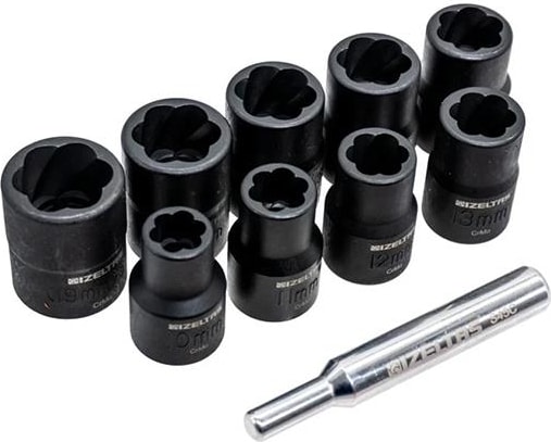 Izeltaş 14000005130 1/2'' Twist Lokma Seti 10 Parça