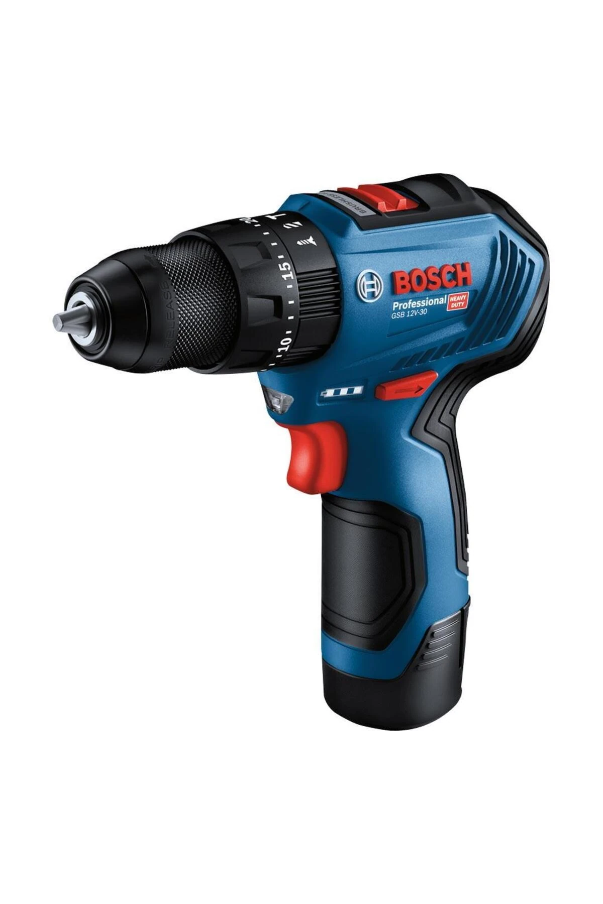 GSR 12V-30 + 39Parça Vidalama Seti Akülü Delme Vidalama Makinesi 06019G9001