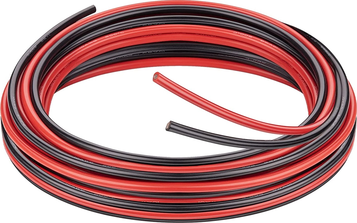 Solar Kablo 6 Mm2 Kırmızı-Siyah 10+10 Toplam 20 Metre