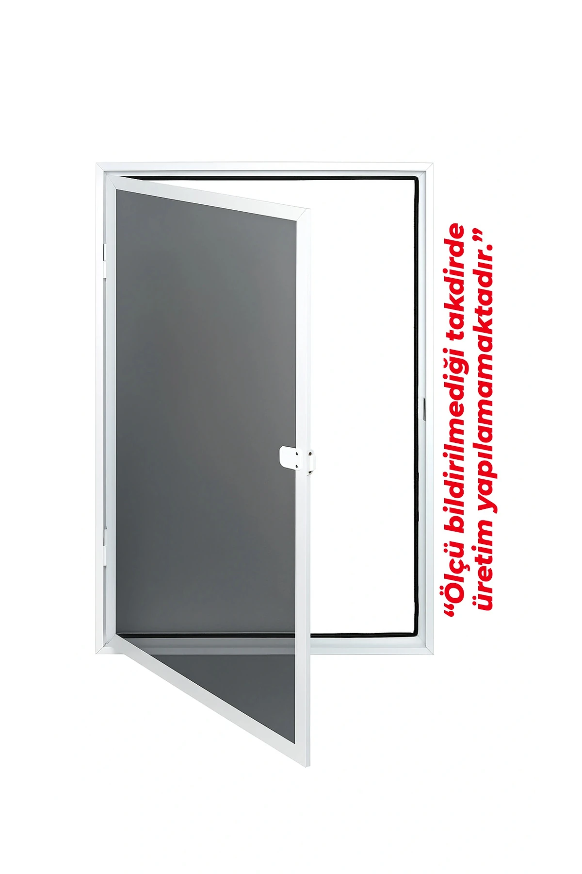 Menteşeli Sineklik (EN=50 & BOY=100)(EN=45 & BOY=100)(EN=50 & BOY=90) Özel Ölçü Için Mesaj Atın