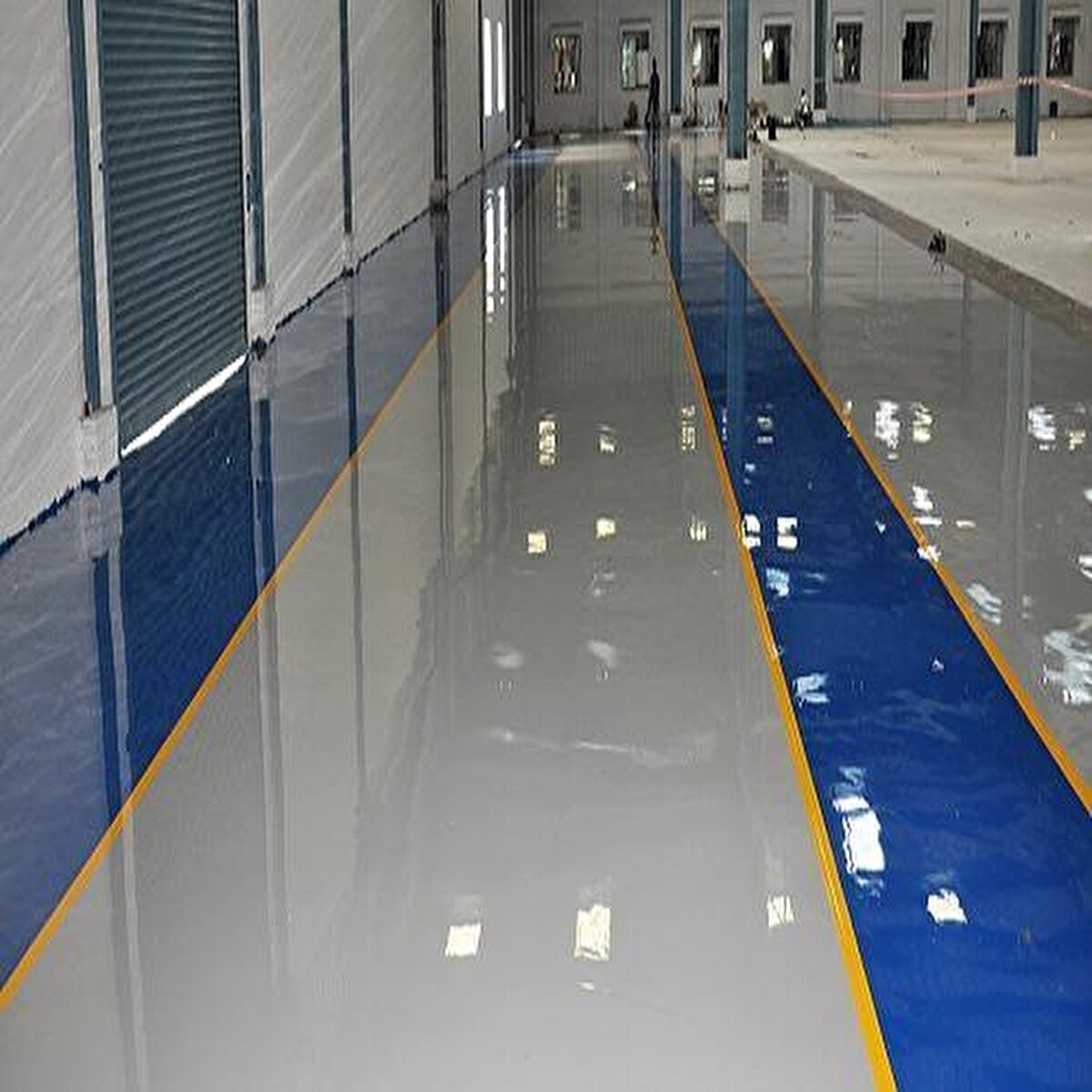Solventsiz Epoksi Boya (16+4) 20KG/TAKIM 7035 Açık Gri