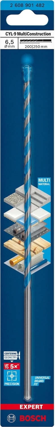 BOSCH Expert 6.5X250 mm Cyl-9 Çok Amaçlı Matkap Ucu 2608901482