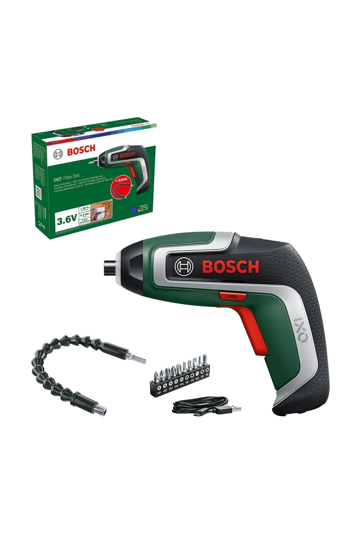 BOSCH Ixo 7 Uzatma Seti (Uzatma Adaptörü 300 Mm Karton Kutu) - 06039E000A