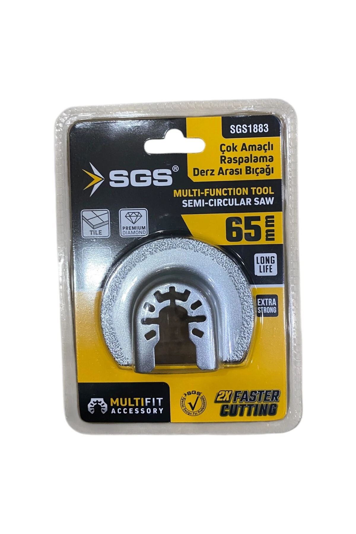sgs Kesici ve Raspalama derz arası temizleme başlığı elmas 65mm