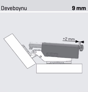 Star Menteşe Yavaşlatıcı Düz-Gri