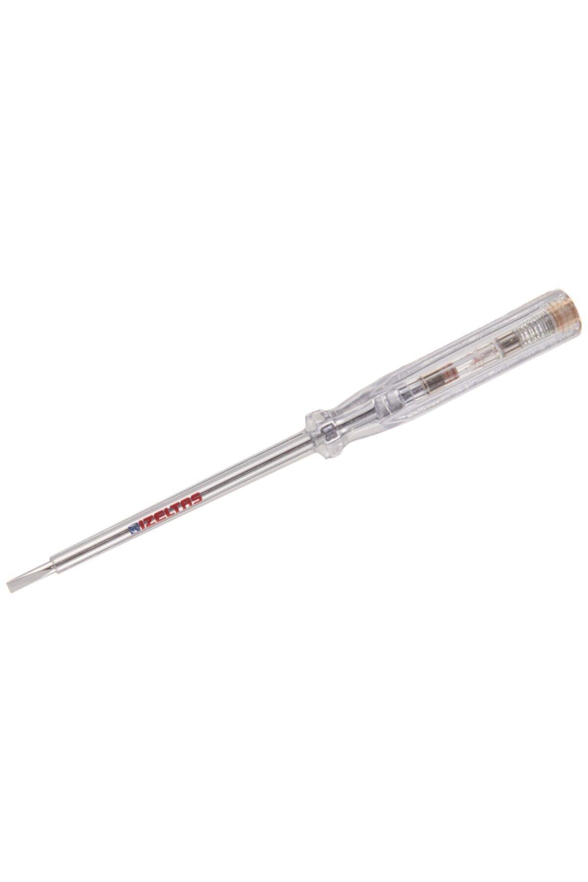 İZELTAŞ Tornavida 190 Mm Düz Kontrol Kalemi 7045seri