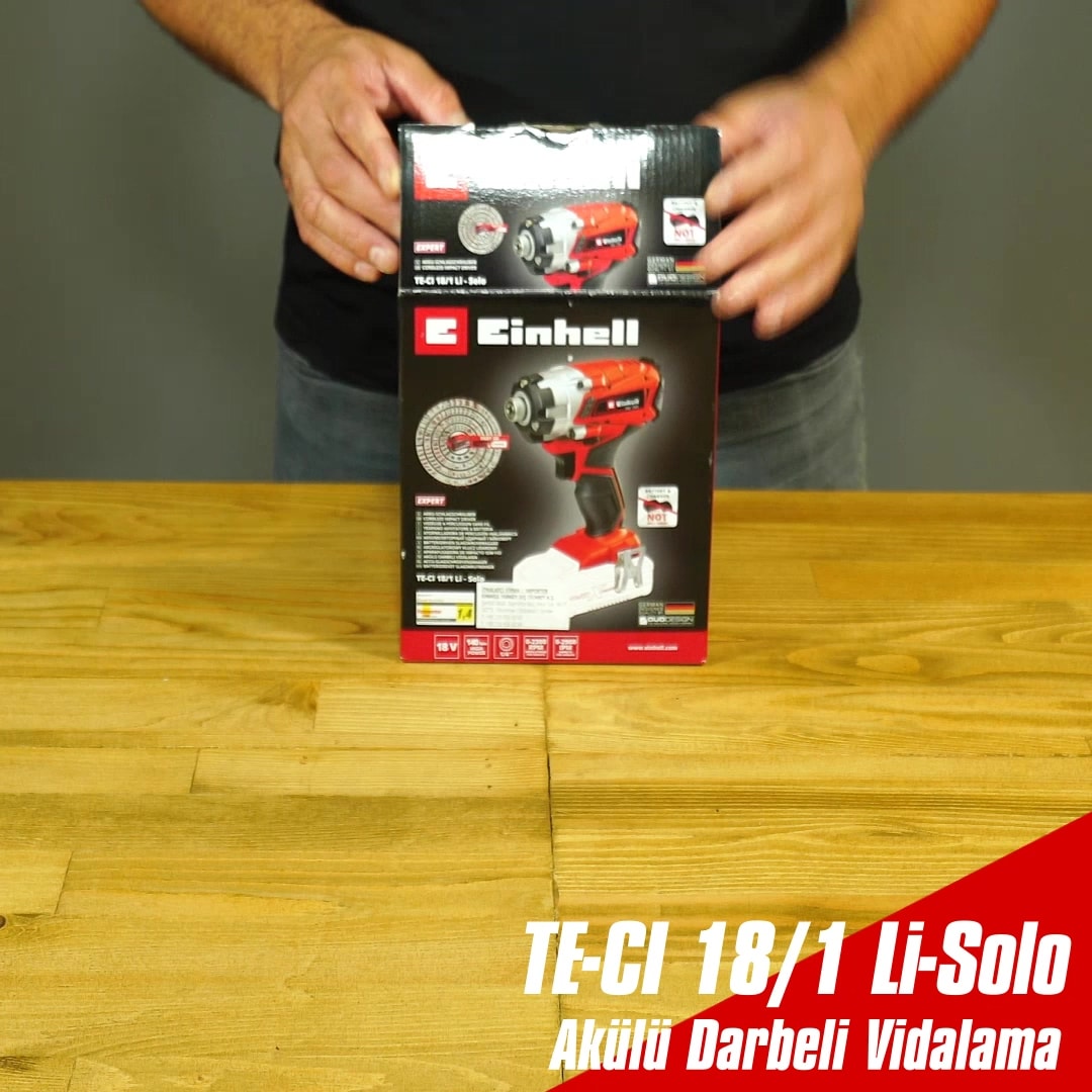 EİNHELL TE-CI 18/1 Li - Solo, Akülü Darbeli Vidalama