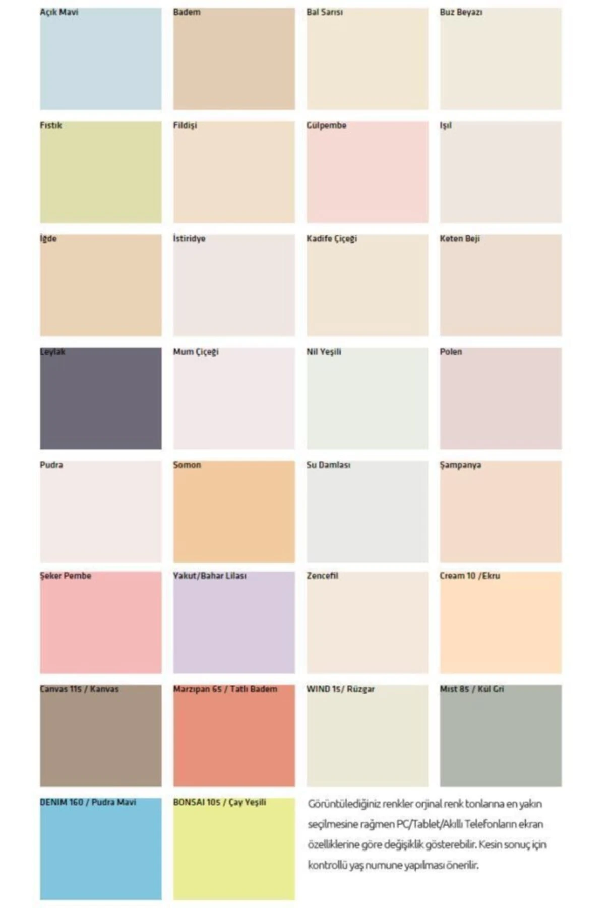 Plastik Iç Cephe Duvar Boyası 10 kg.