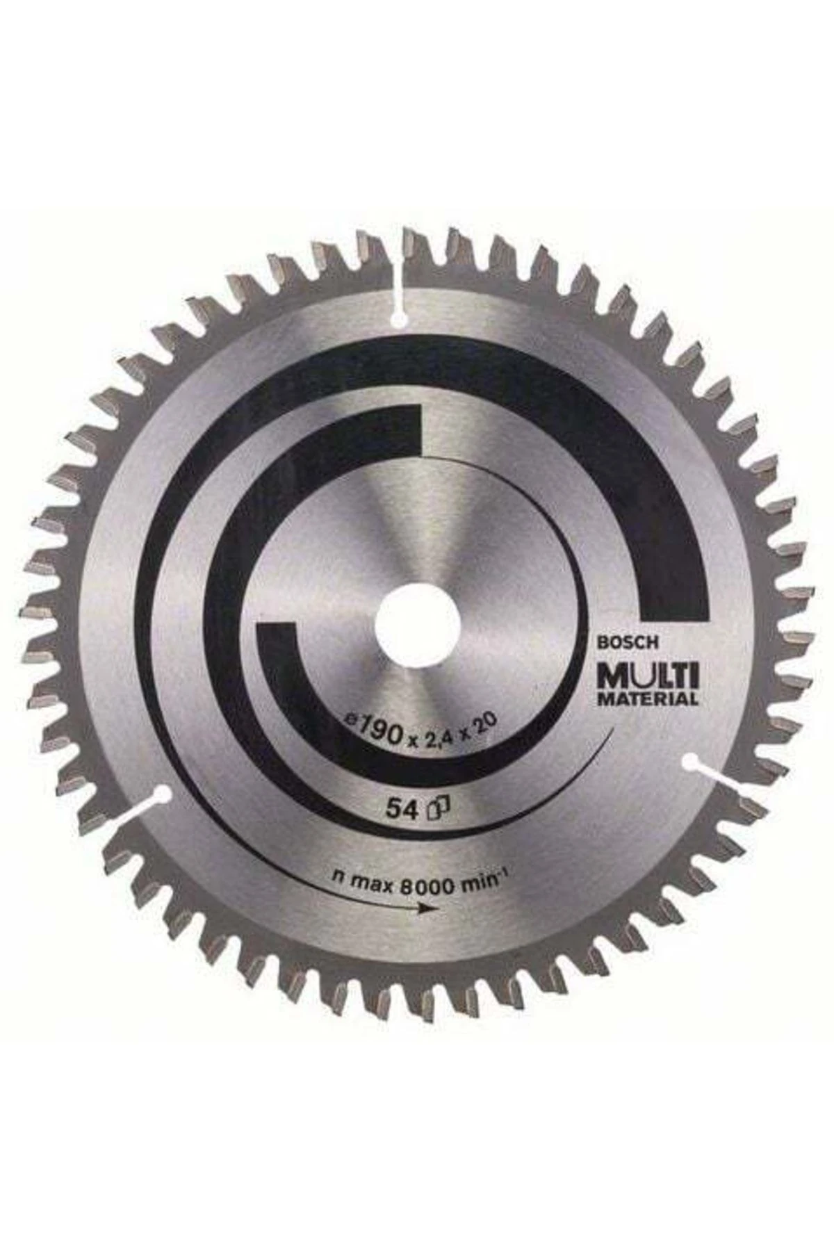 Alüminyum Için 190 Mm 54 Diş Daire Testere Bıçağı