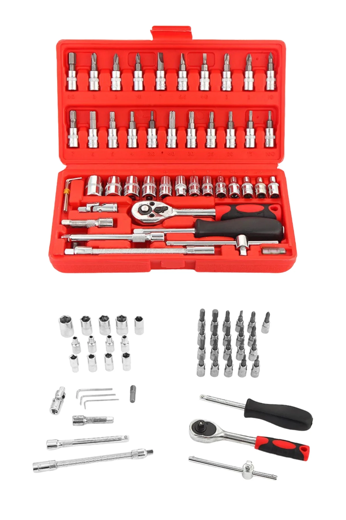 46 Parça Lokma Takımı - Profesyonel Tamir Kiti