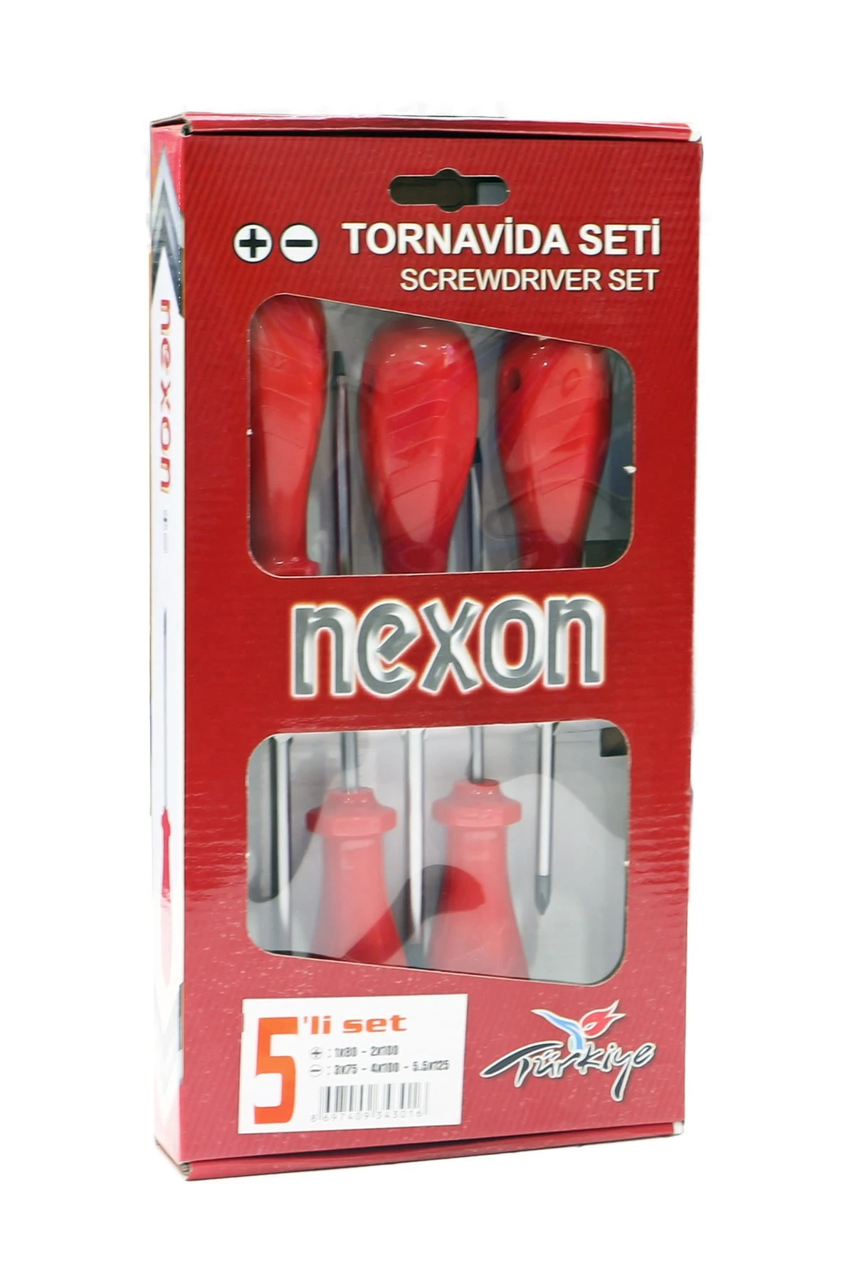 5 Parça Tornavida Takımı