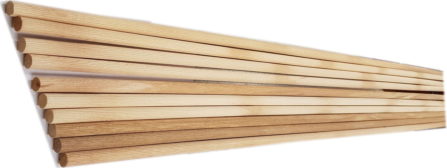 Ahşap Boy Kavela 6 mm x 1 metre (10 adet)