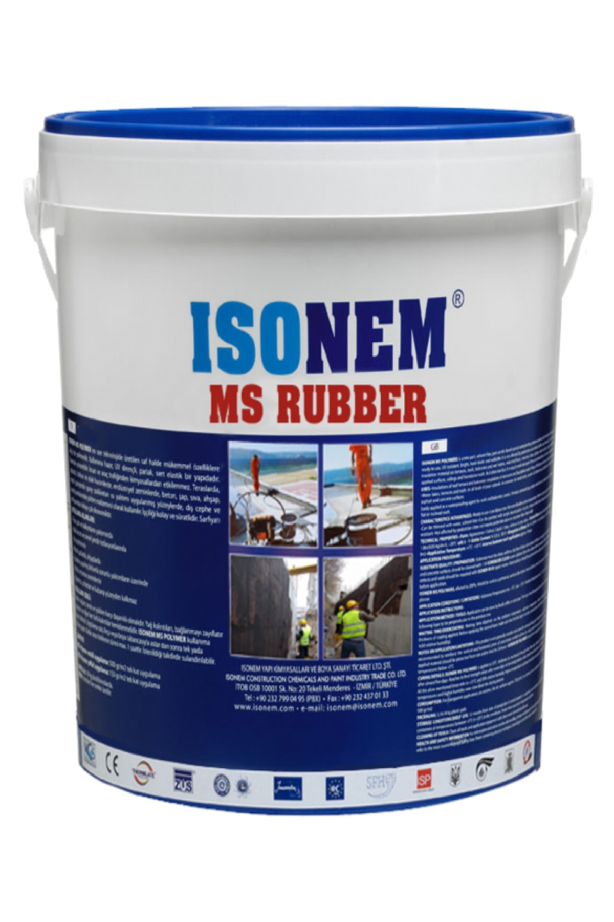Isonem Ms Rubber Likit Bitüm Kauçuk 10 Kg