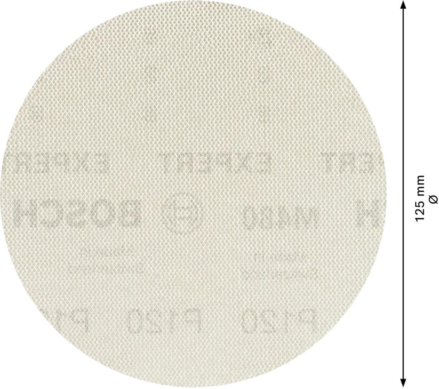 BOSCH M480 125 mm 120 Kum Elek Telli Ağ Zımpara 2608900673