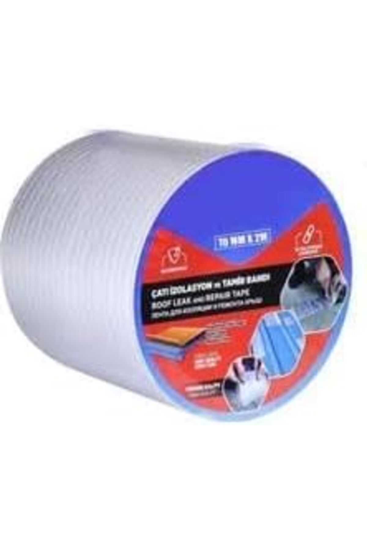 OZKUVVET TTKShop Çatı Izolasyon Ses Su Yalıtım Tamir Bandı Çamur Bant 50 mm x 2 metre 395519