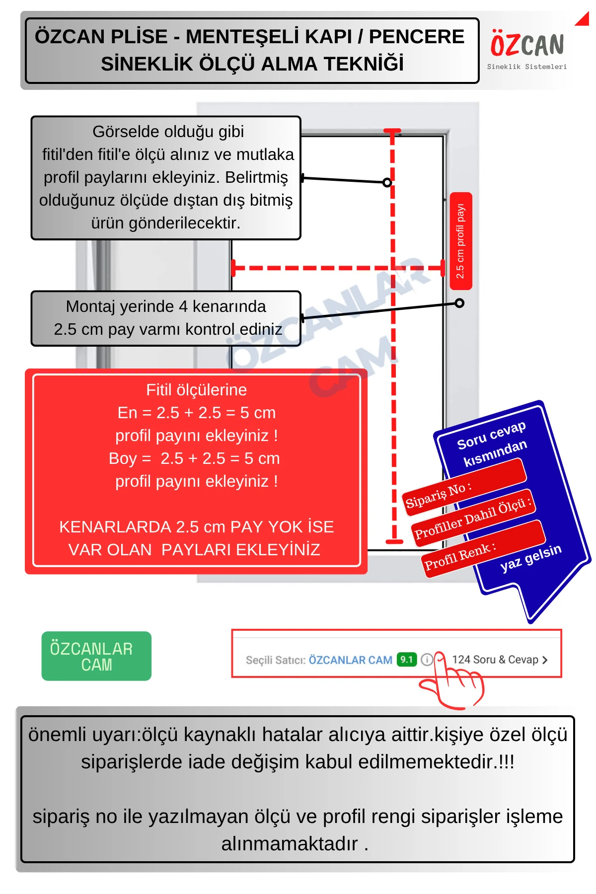 [100cm X 220 Cm ] Menteşeli Fiber Glass Kapı Pencere Sinekliği 17 X 25 Demonte Ürün