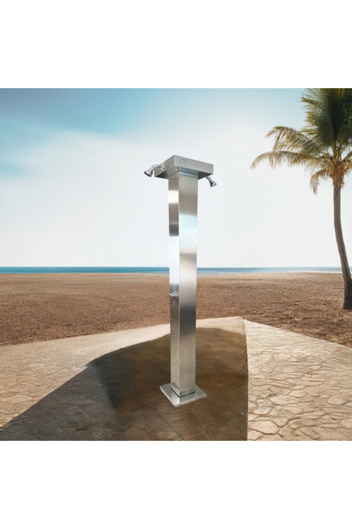 Dört Tepe Dort Ayak Yıkamalı Sahil Havuz Duş Kulesi