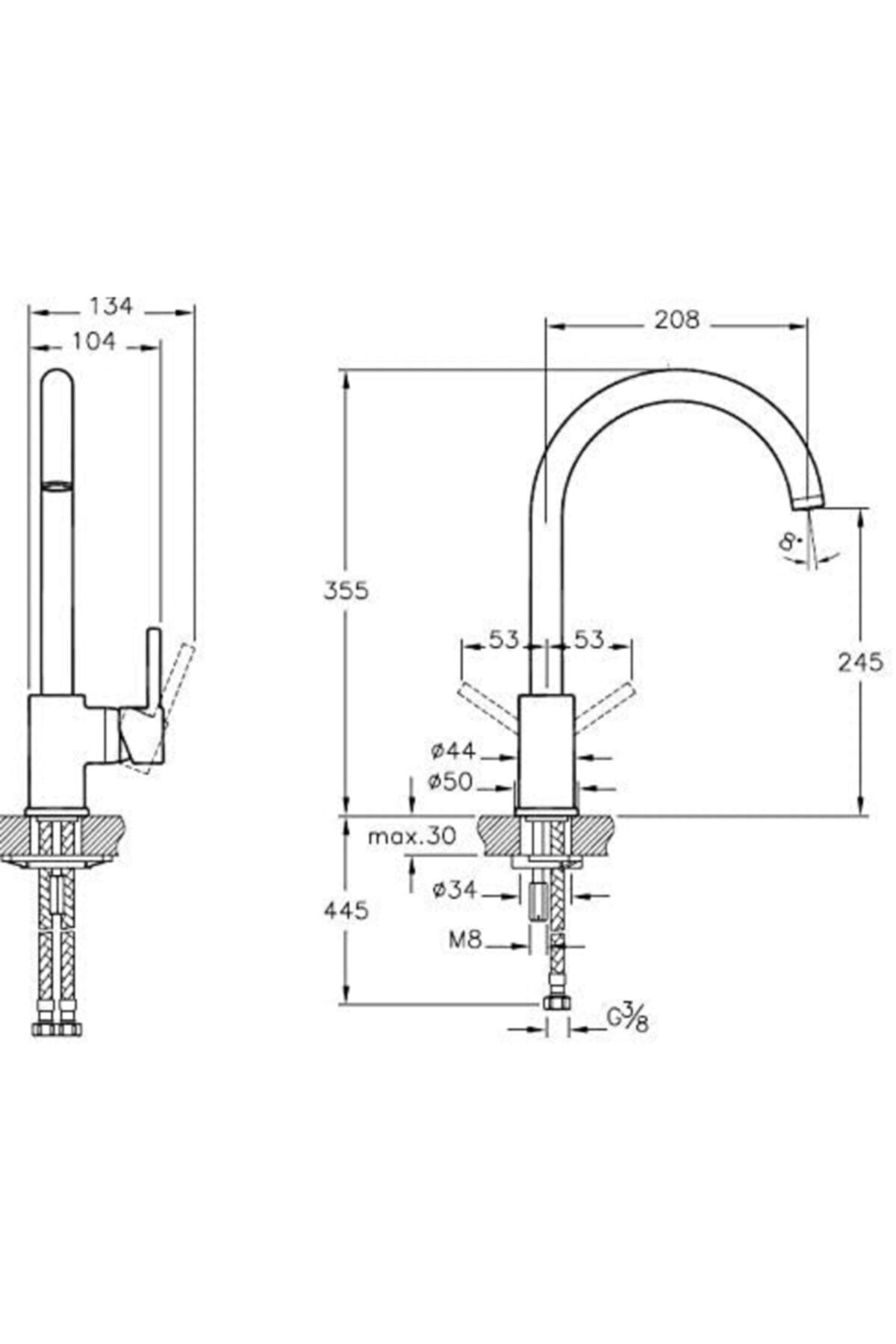 Minimax S A42091 Eviye Bataryası Krom