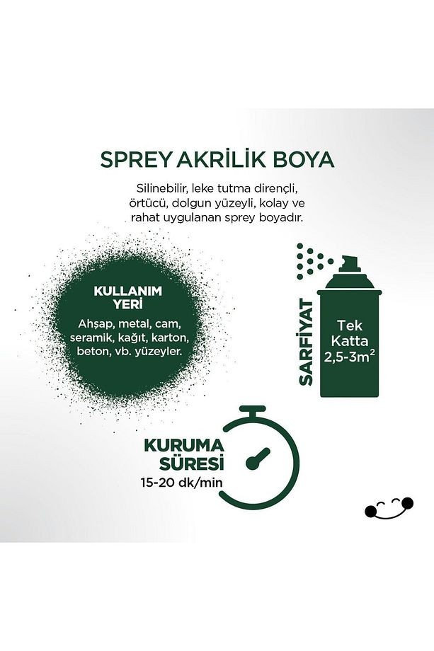 AKRİLİK SPREY NEFTI YESIL- 6002