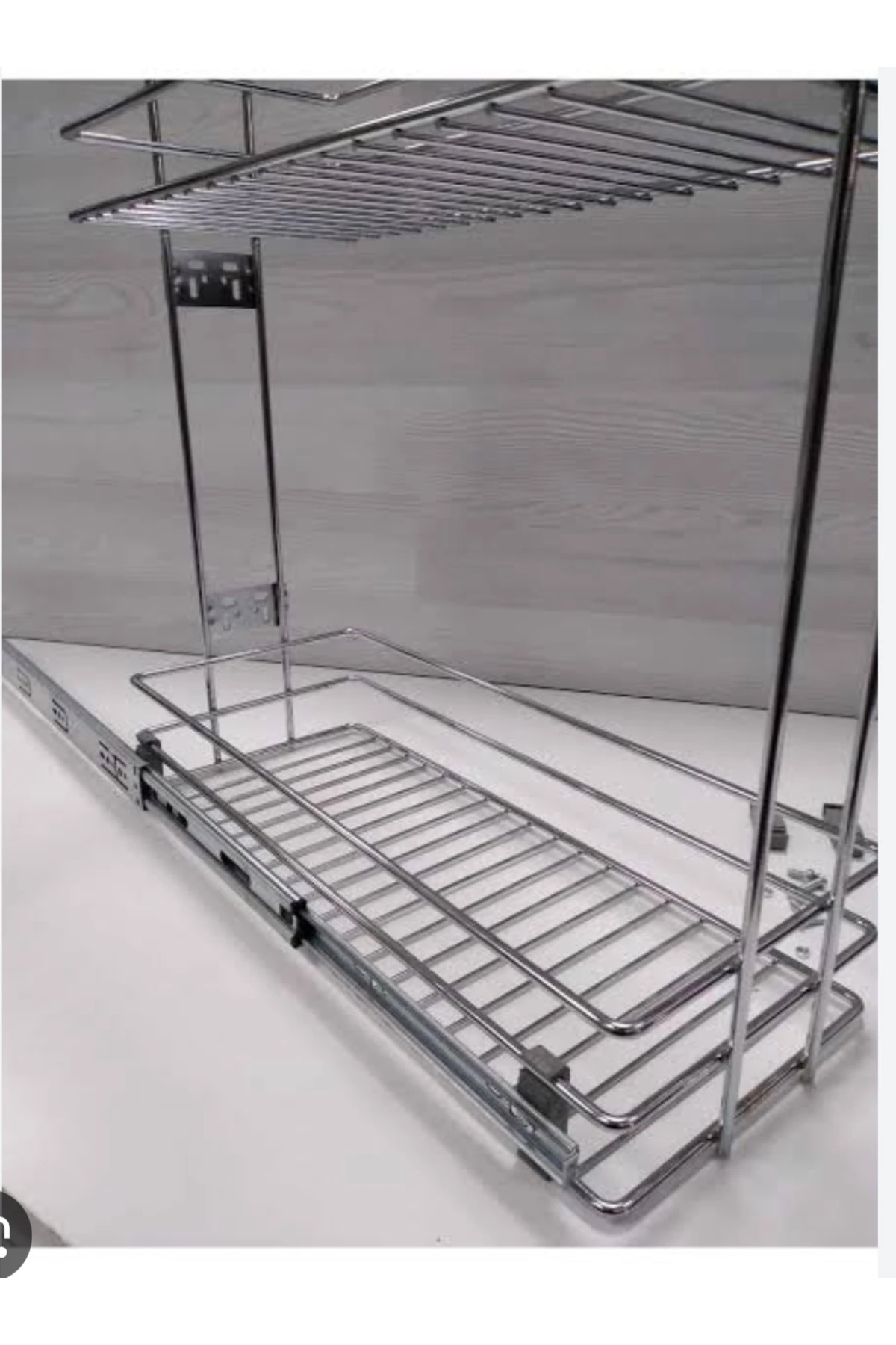 16 Cm Frensiz Şişelik/yağdanlık (yandan Raylı) Lhpş16c