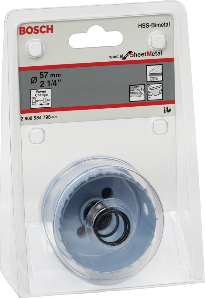 BOSCH Special Serisi Metal ve Inox Malzemeler Için Delik Açma Testeresi 57 mm