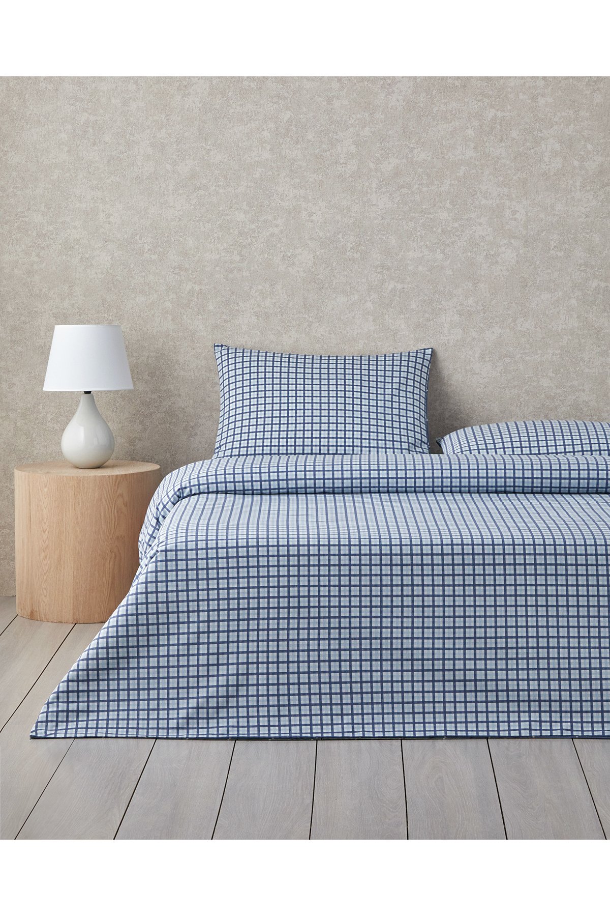 Windsor Kolay Ütülenir Çift Kişilik Nevresim Takımı 200x220 cm Mavi
