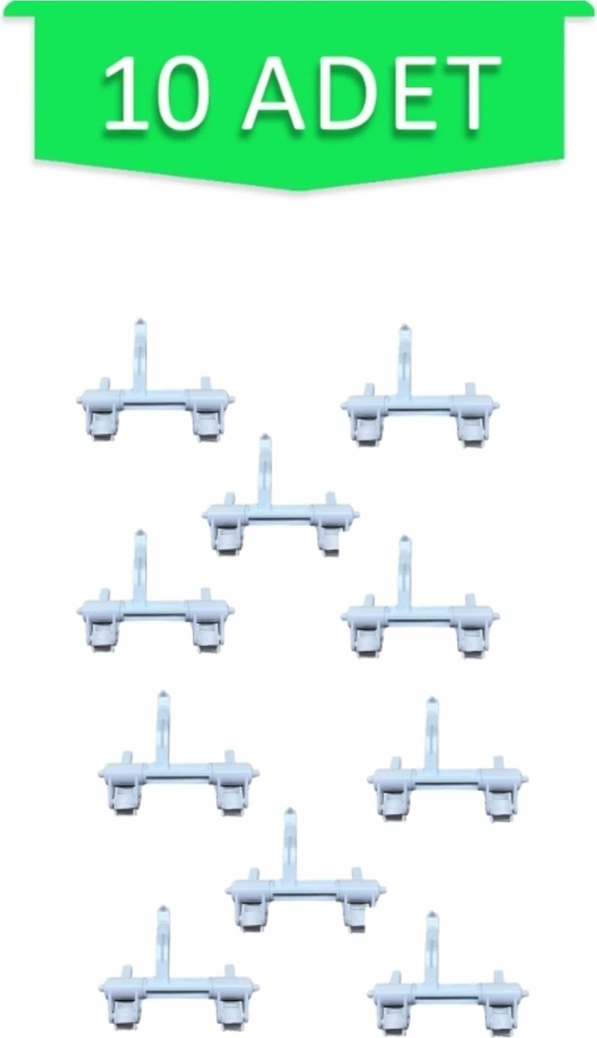 Gömme Rezervuar Kaldıraç Mekanizması 10 Adet Kale Integra Gömme Monovela Kale Kaldıraç Çubuk Takımı