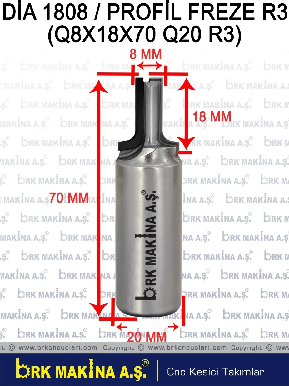 Dia R3 Profil Freze