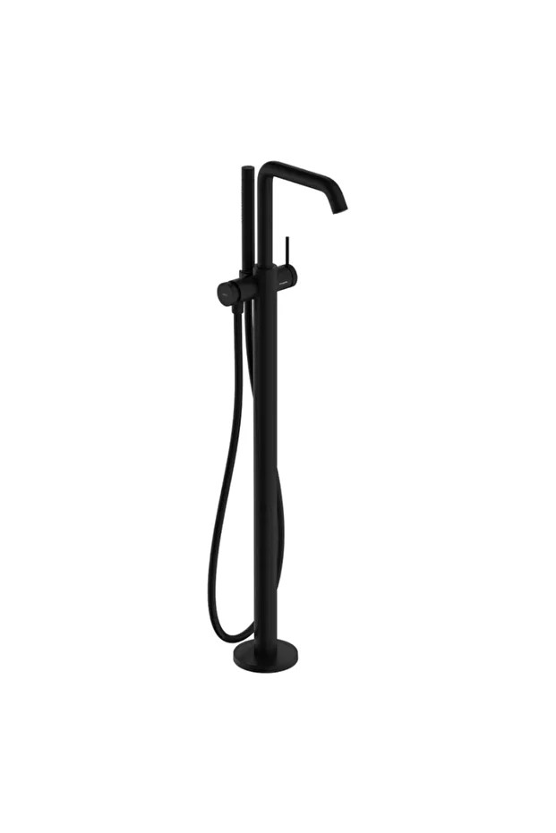 Tecturis S Tek Kollu Küvet Bataryası Satin Siyah-73440670