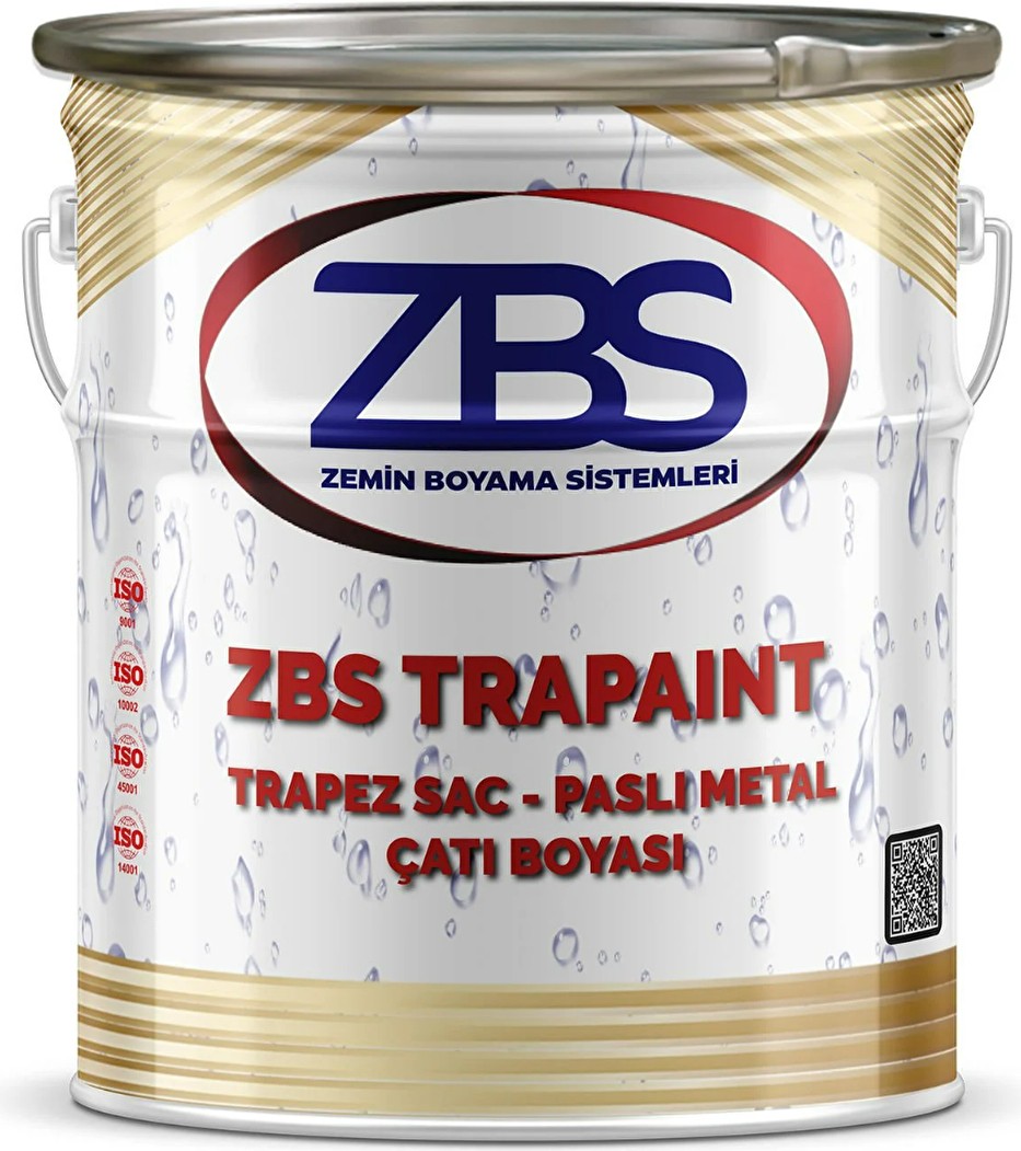 Trapaint Trapez Sac, Paslı Metal Çatı Boyası 18KG. 18 kg