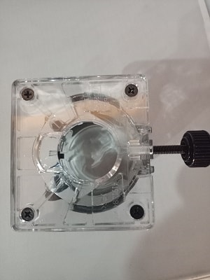 MAKİTA 3709 Freze Için Şeffaf Gövde Alt Tabla Çoklu Seti