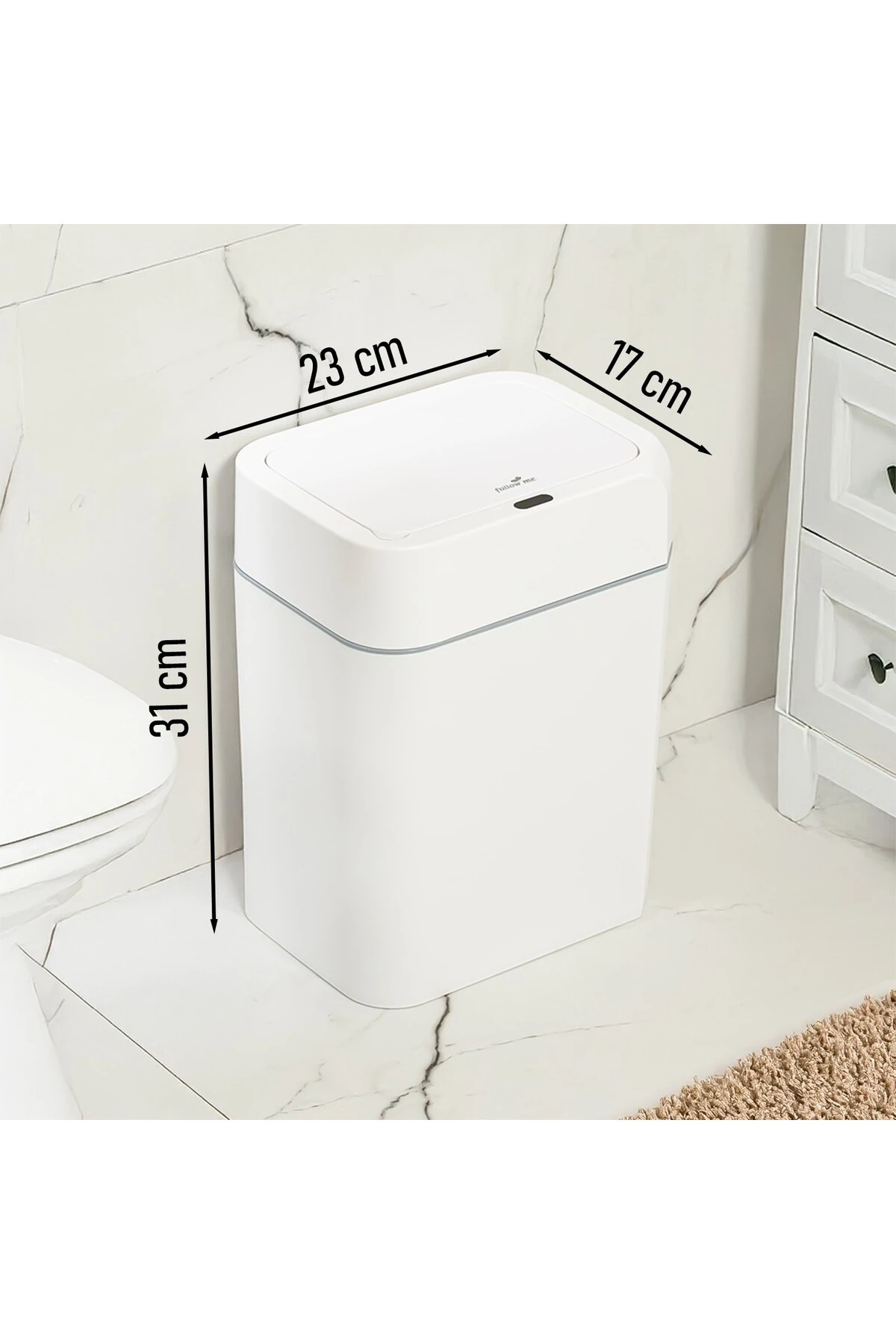 Sensörlü Çöp Kovası 12 Litre