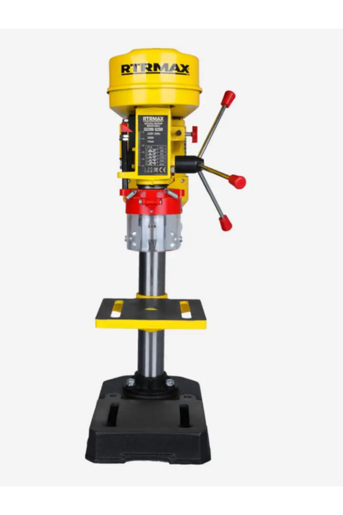 RTRMAX Rtm613 Sütunlu Matkap,350 Watt Motor Gücü (bakır Sargılı ) Darbe Sayısı 5 Hız Kademeli..
