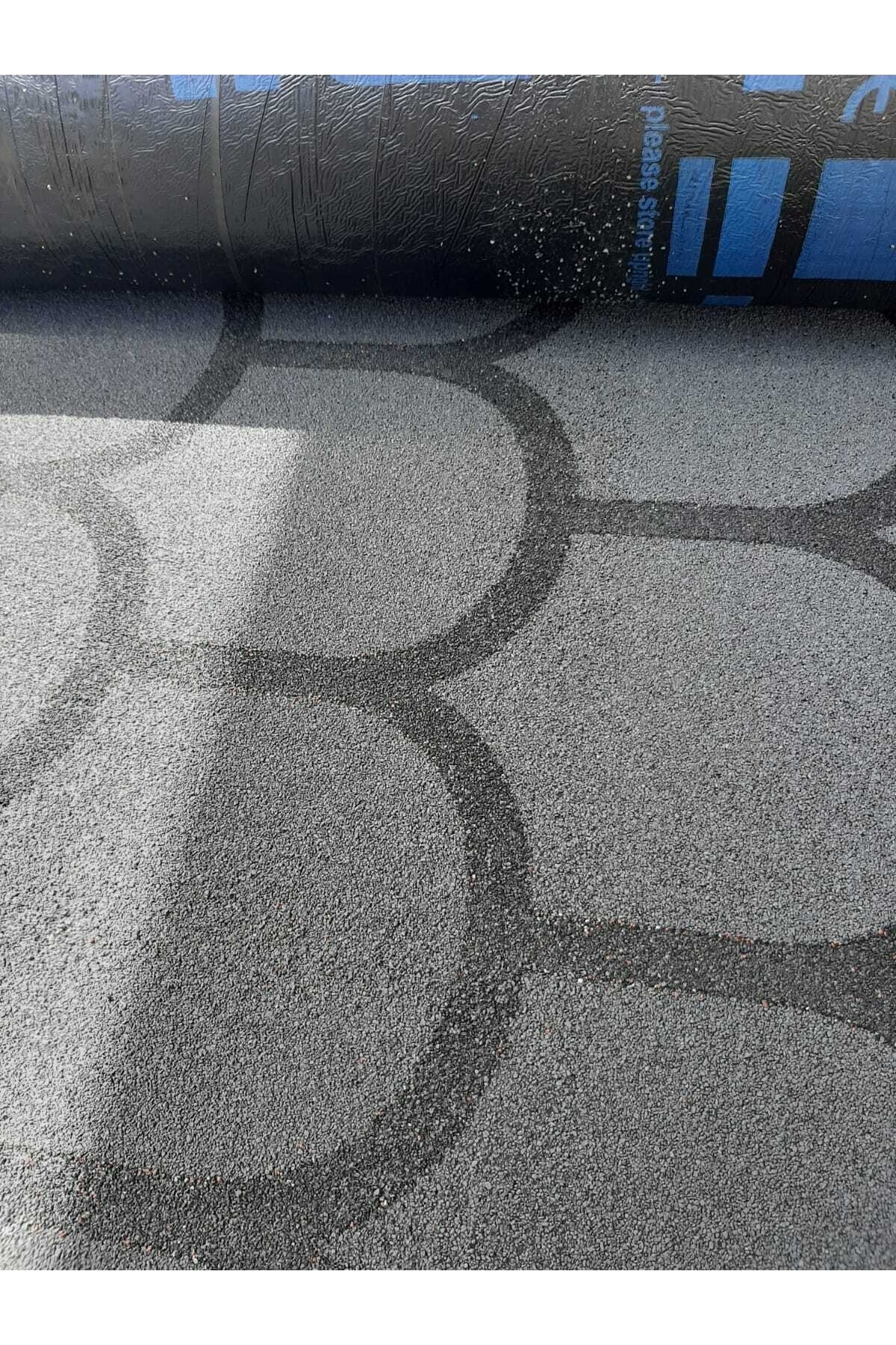 OZKUVVET Çatı Kaplama Şhıngle Çatı Membranı 10 Metre Gri Renk