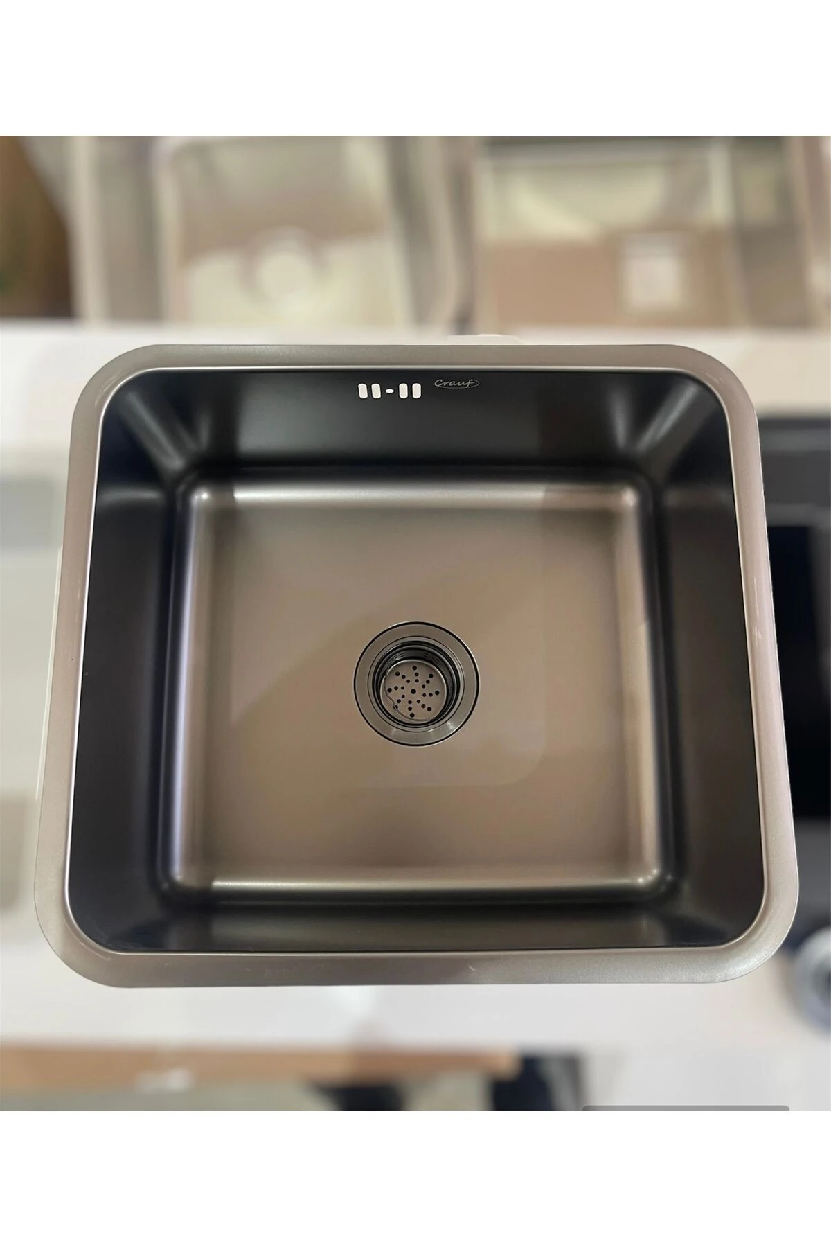 Lavello 3050 Pvd Kaplama Füme Renk Paslanmaz Çelik Mutfak Evyesi (SİFON DAHİL)