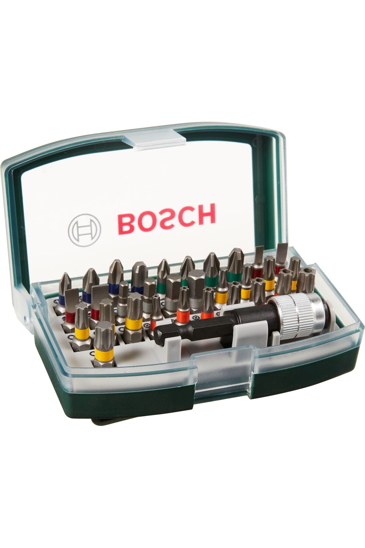 BOSCH Akülü Vidalama Şarjlı Tornavida Şarjlı Matkap Ixo 7 .Nesil +  32 Parça Vidalama Ucu Seti