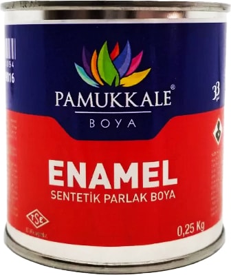 Enamel Sentetik Yağlı Boya 250 Gr. Siyah