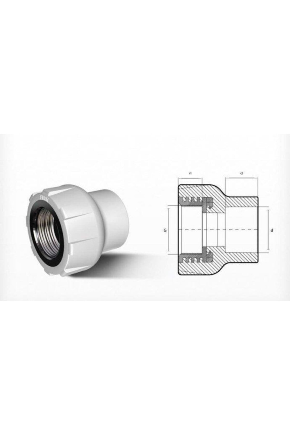 Pprc 25mm-3/4" Iç Dişli Rekor